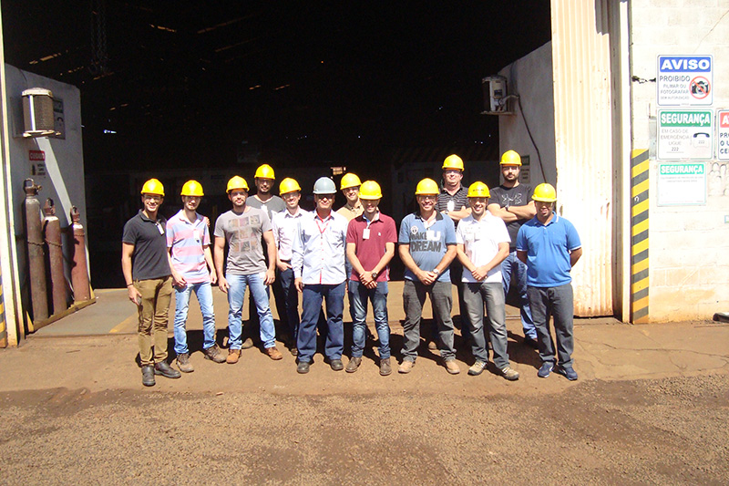 Moreno recebe visita de estudantes de Engenharia de Segurança do Trabalho 